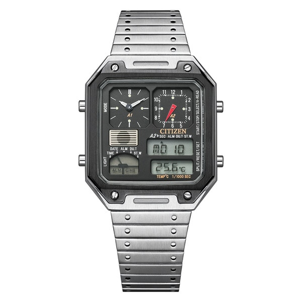 RECORD LABEL サーモセンサー JG2126-69E クォーツ ユニセックス