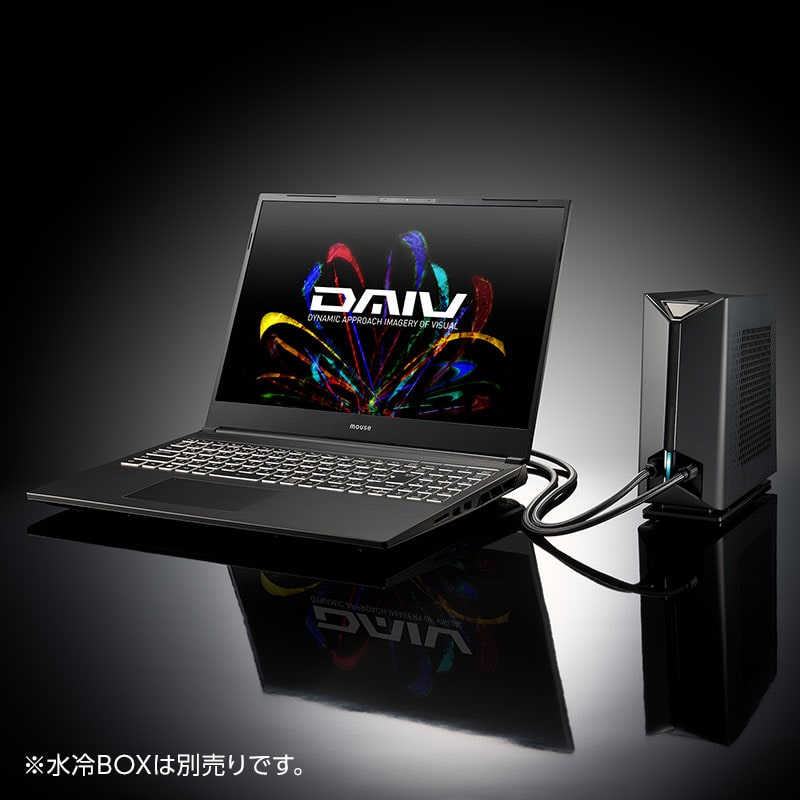 2024最高峰ノートBook】水冷DAIV N6 mouseクリエイター向け16型PC