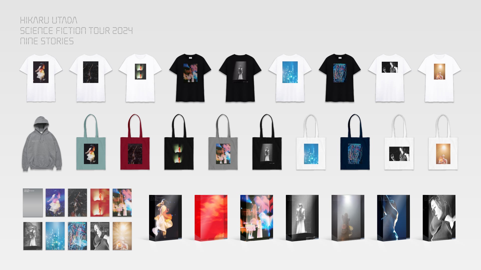 NINE STORIES限定グッズ、本日より予約受付開始。予約特典絵柄公開