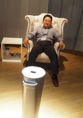 デロンギの空気清浄機能付きタワーファンがカッコイイ! - 家族に