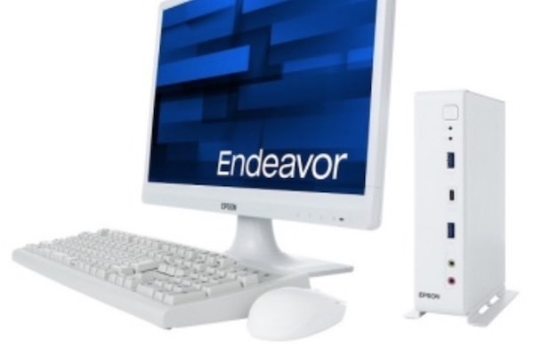 エプソン、小型で使い勝手がよい省スペースPC「Endeavor ST190E