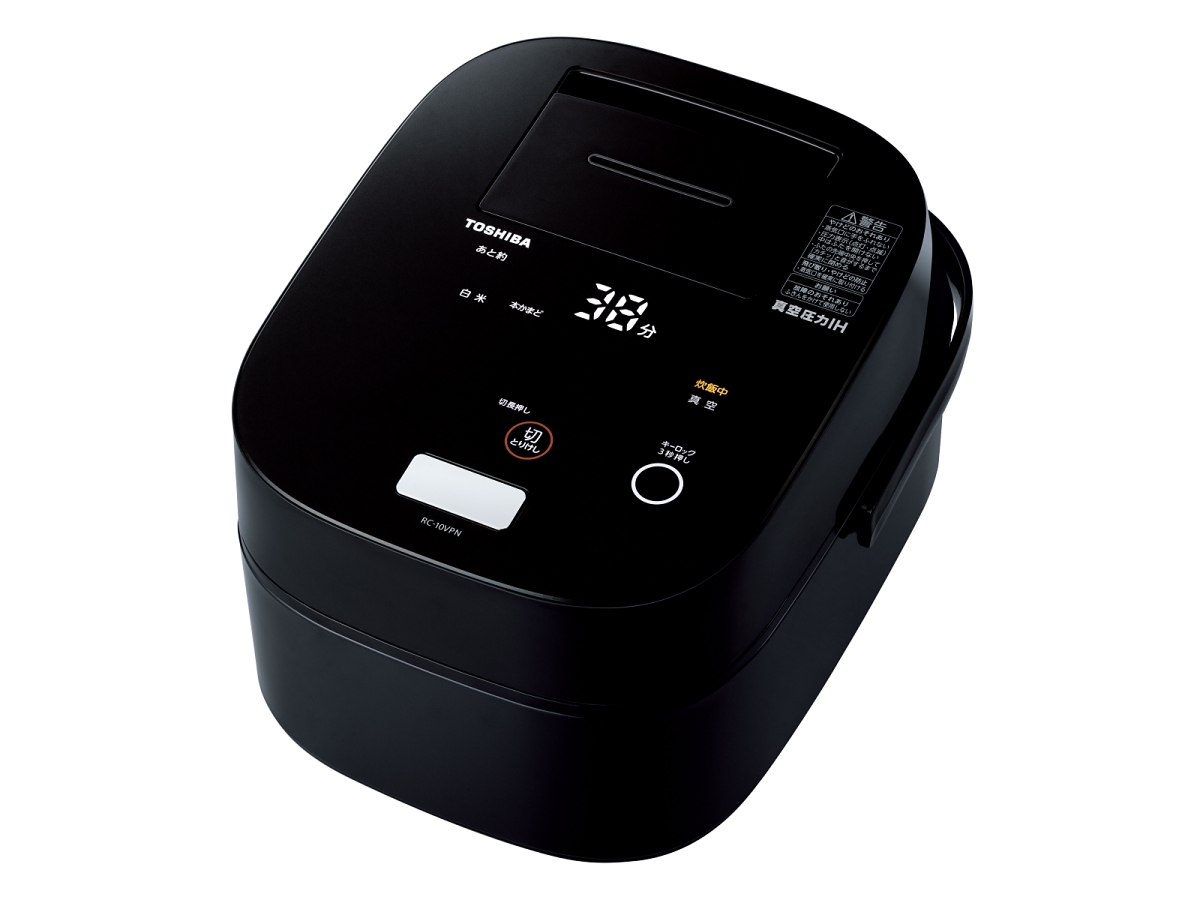 東芝、タッチパネルで操作しやすい真空圧力IHジャー炊飯器 | マイナビ