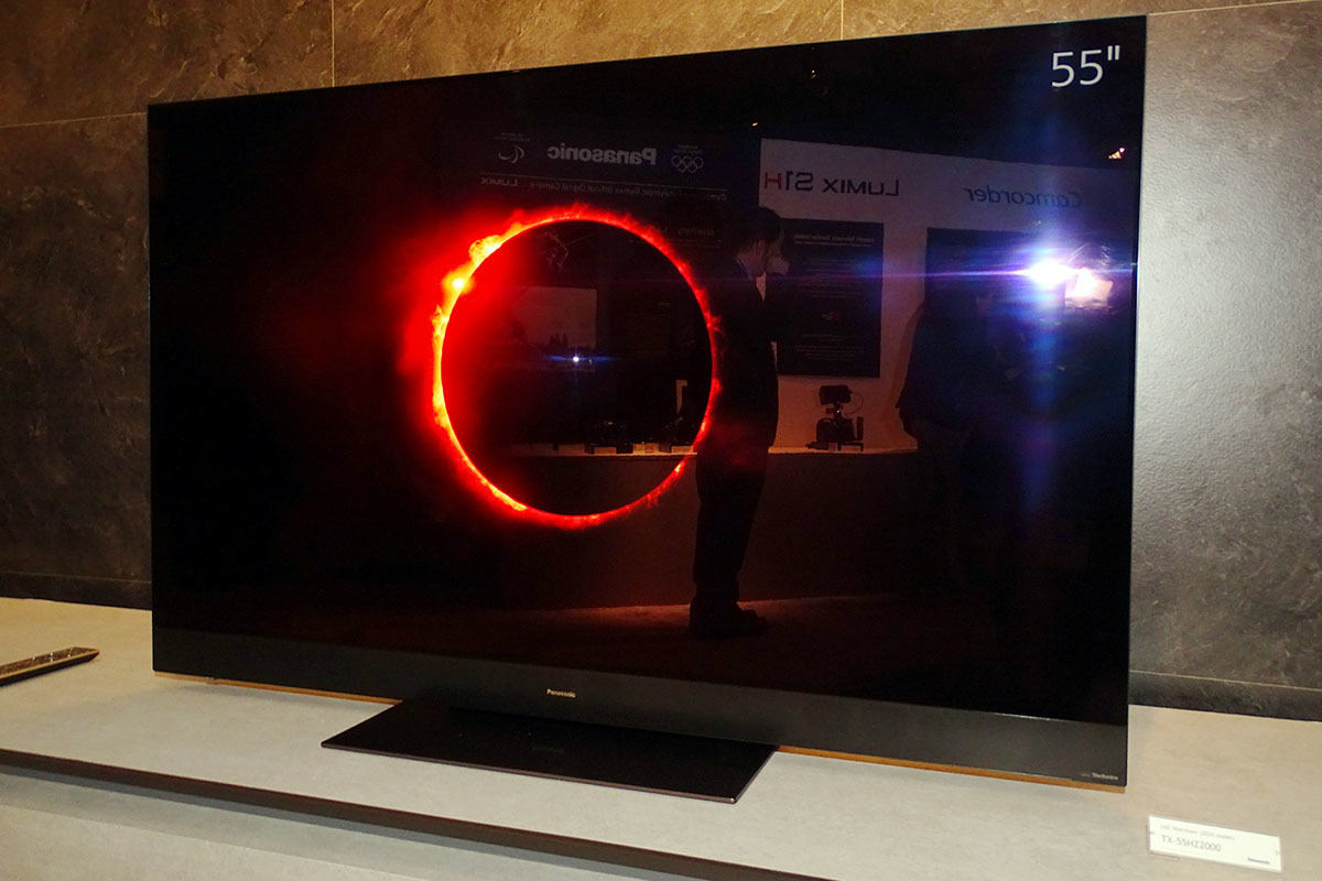 パナソニック新4K有機ELテレビの「ハリウッド画質」を体験した - CES