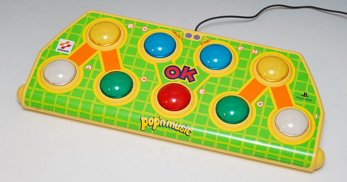 KONAMI、PC版「pop'n music Lively」専用コントローラーを開発 | マイ