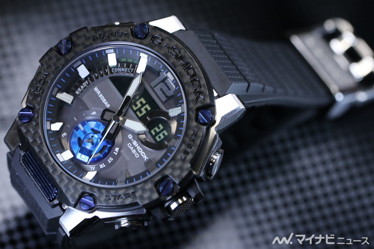 G-SHOCK新作を写真で - G-STEEL「GST-B300」は見せるCMFから「想像