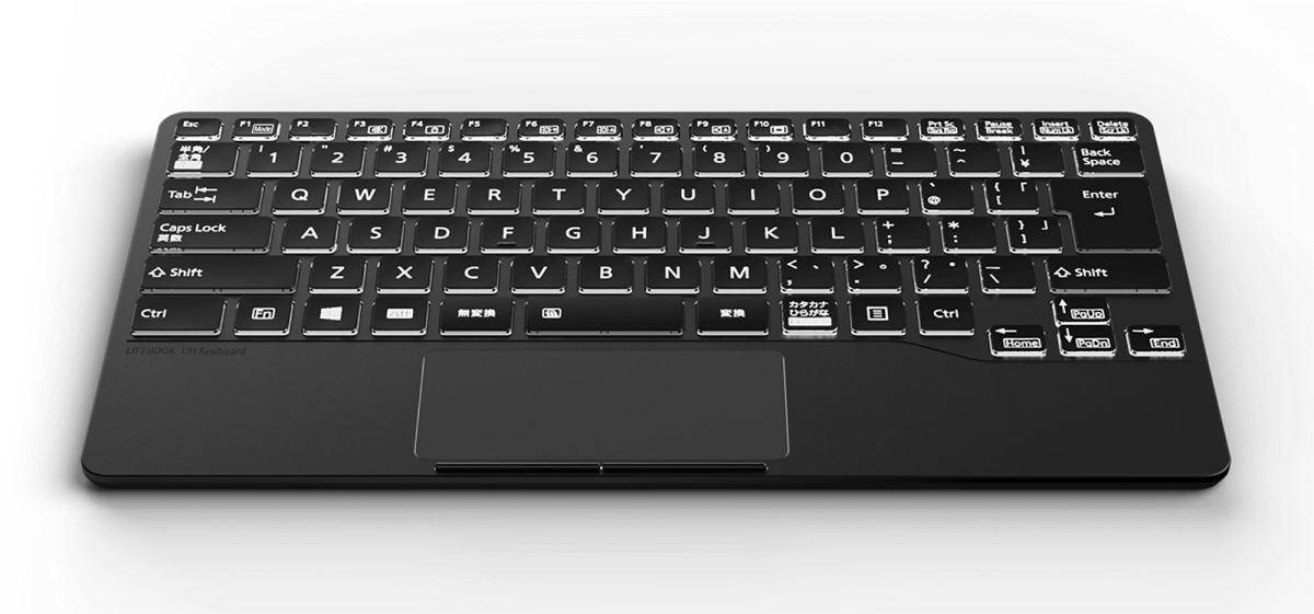 富士通、モバイルキーボード「LIFEBOOK UH Keyboard」をクラウドファン