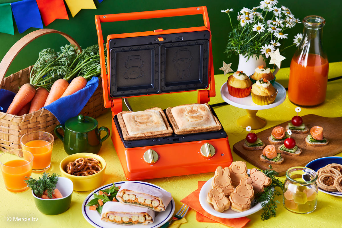 BRUNO、ミッフィーのかたちのケーキが焼けるグリルサンドメーカーなど4