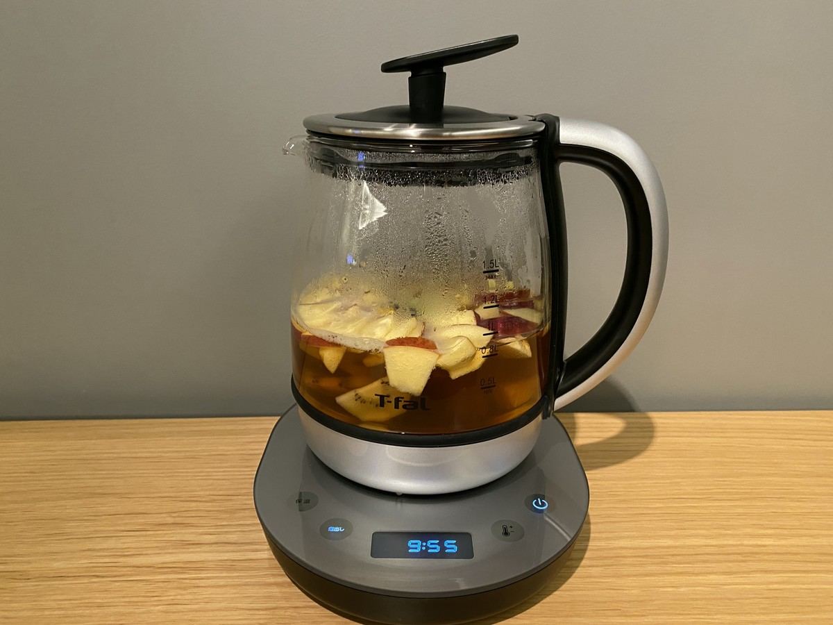 ティファールの“お茶専用電気ケトル”「テイエール」、お茶好きが