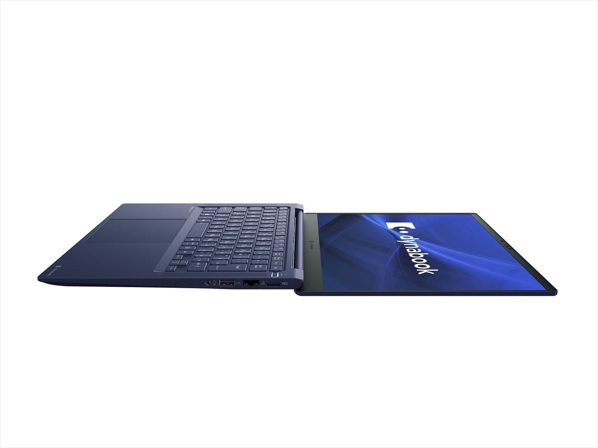 Dynabook、第12世代Core搭載でバッテリー駆動20時間超の14型高性能