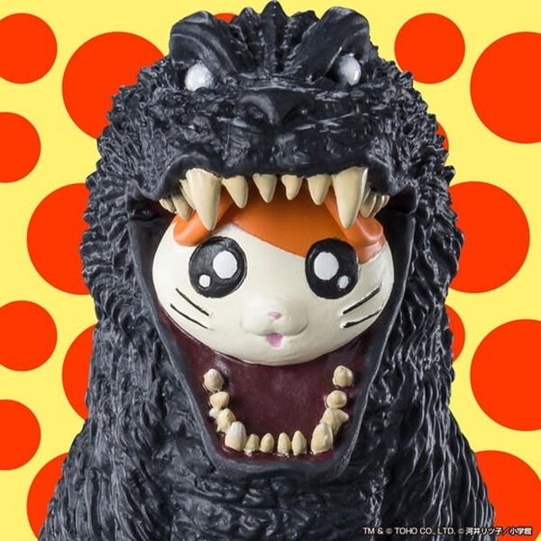 ゴジハムくん生誕20周年記念でゴジハムくん&ゴジラ(2001)が怪獣番外地