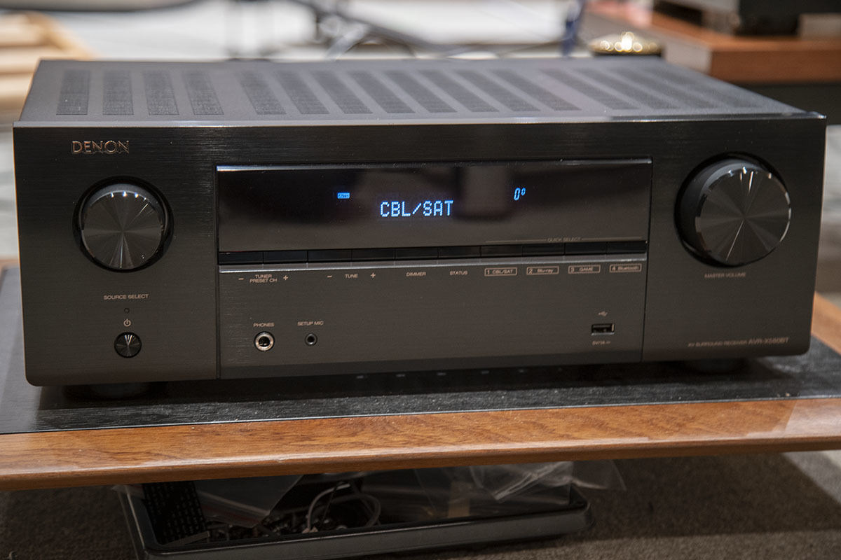 デノンAVアンプに新顔、約5.8万円の「X580BT」やHEOS搭載の上位2機種