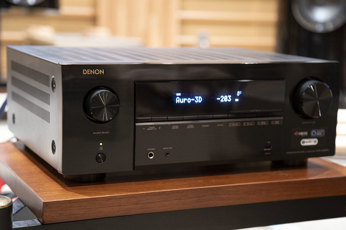 デノンAVアンプに新顔、約5.8万円の「X580BT」やHEOS搭載の上位2機種