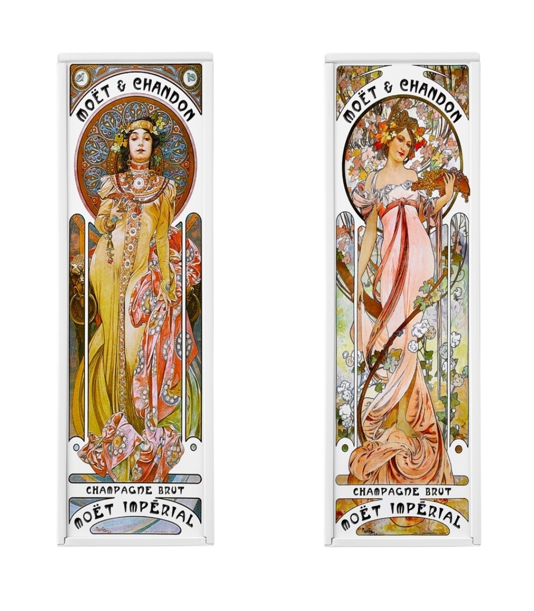 モエ・エ・シャンドン、280周年記念「アルフォンス・ミュシャ」ギフト