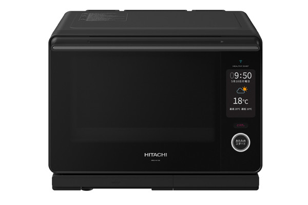 日立、お肉も魚も火加減おまかせで焼き上げる過熱水蒸気オーブンレンジ