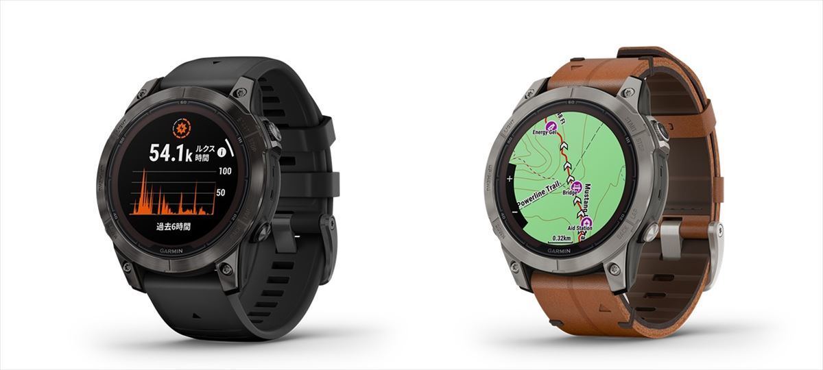ガーミン、第5世代光学式心拍計を搭載した旗艦GPSウォッチ「fenix 7