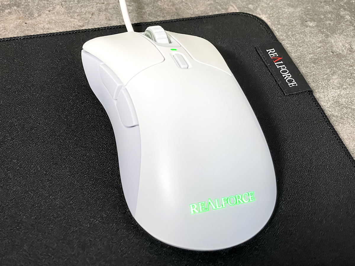 東プレの新マウス「REALFORCE RM1 Mouse」レビュー - ストッと押せる静