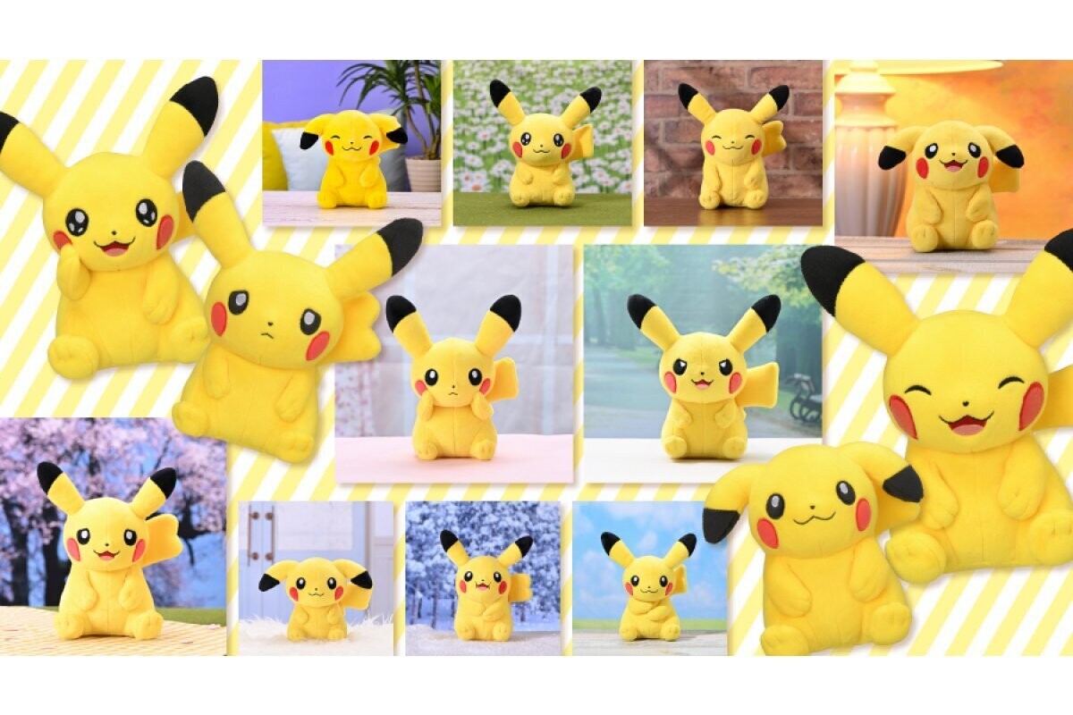 表情が異なる「ぬいぐるみ My PIKACHU」、10月14日に再登場！ | マイ