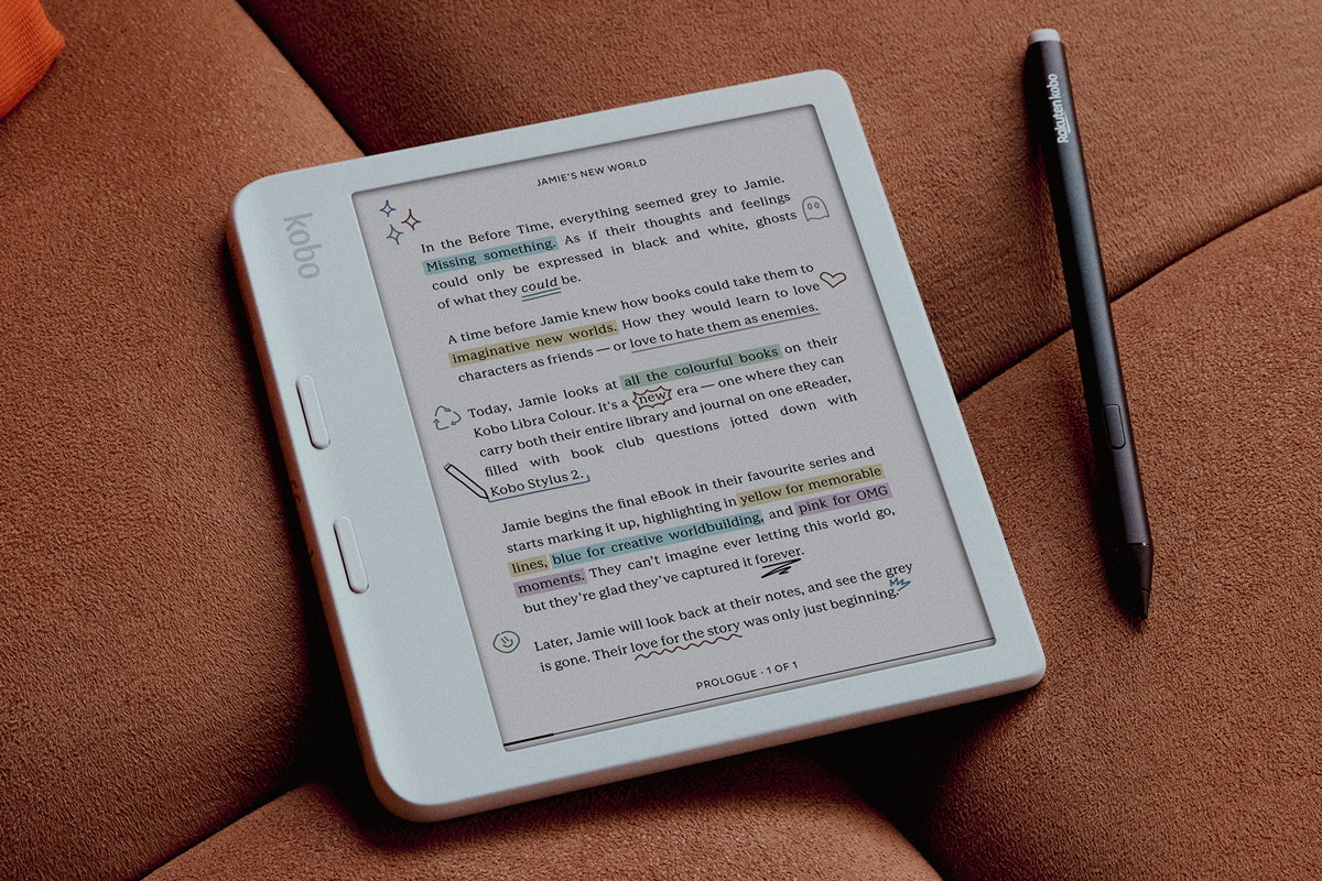 Kobo 初のカラー電子書籍リーダー、「Libra Colour」「Clara Colour