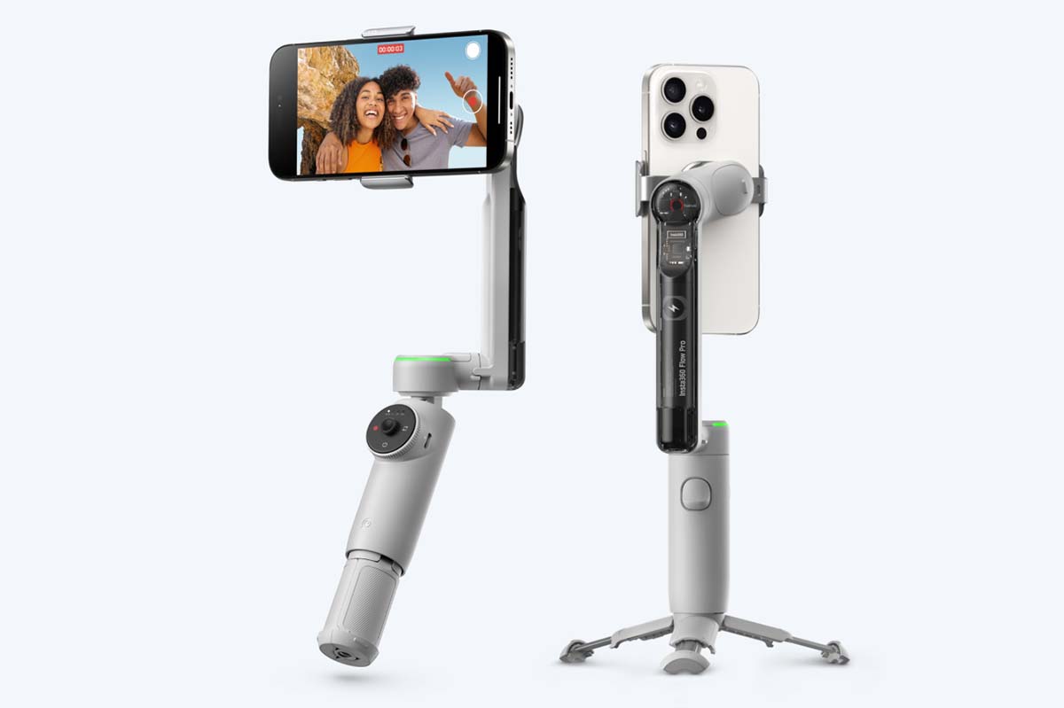 スマホジンバル新製品「Insta360 Flow Pro」 どのカメラアプリでも人を