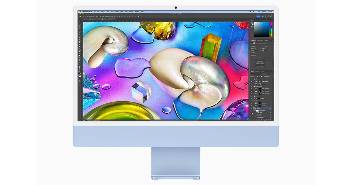 iMac、M4チップ搭載で一新 キーボードやマウスはUSB-C接続に | マイ