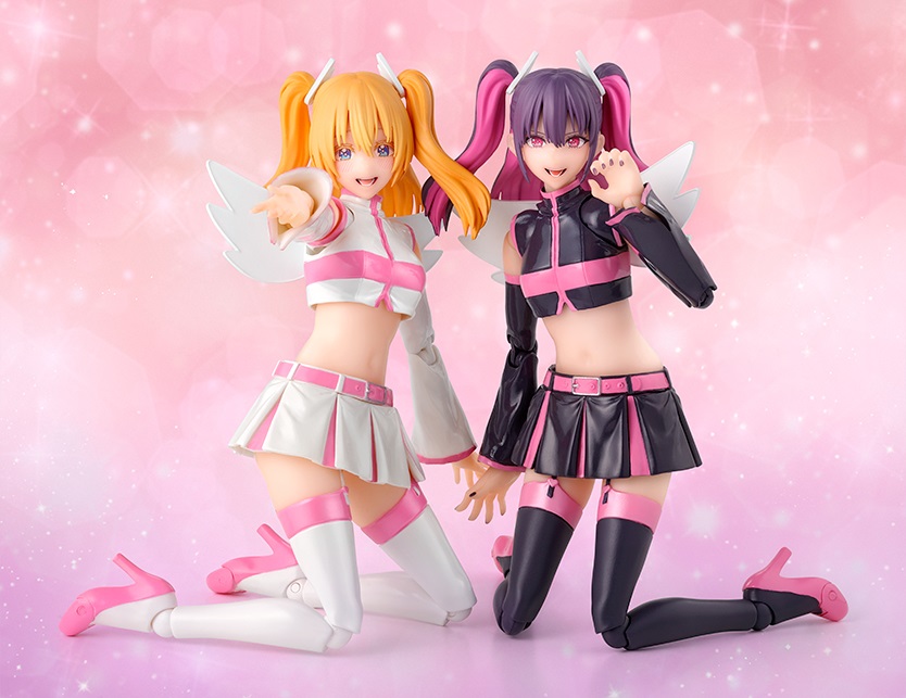 2.5次元の誘惑』リリサのリリエル&美花莉のミリエラ、天使空挺隊衣装で