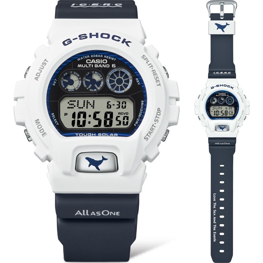 カシオ、海への想い込めたICERC Japanコラボの「イルクジ」G-SHOCK
