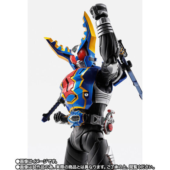 仮面ライダーカブト』仮面ライダーガタック ハイパーフォームがS.H.