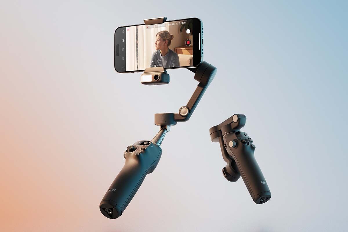 DJI、スマホ用ジンバル「Osmo Mobile 8」発表 ペットも追尾可能に