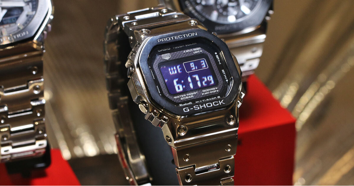 カシオ 2025年10月発売のG-SHOCKを実機写真で！ | マイナビニュース