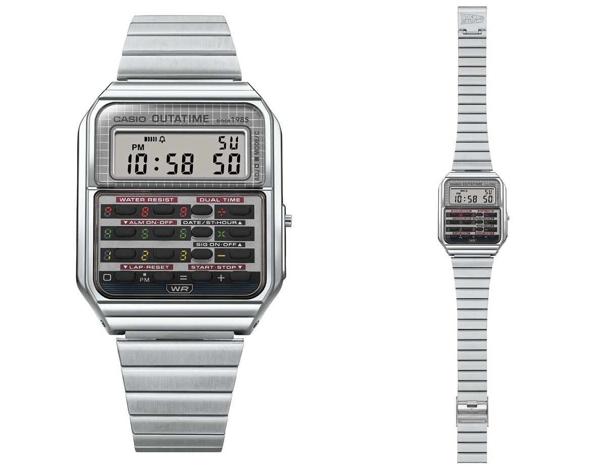 カシオ、「バック・トゥ・ザ・フューチャー」40周年記念ウオッチを10月