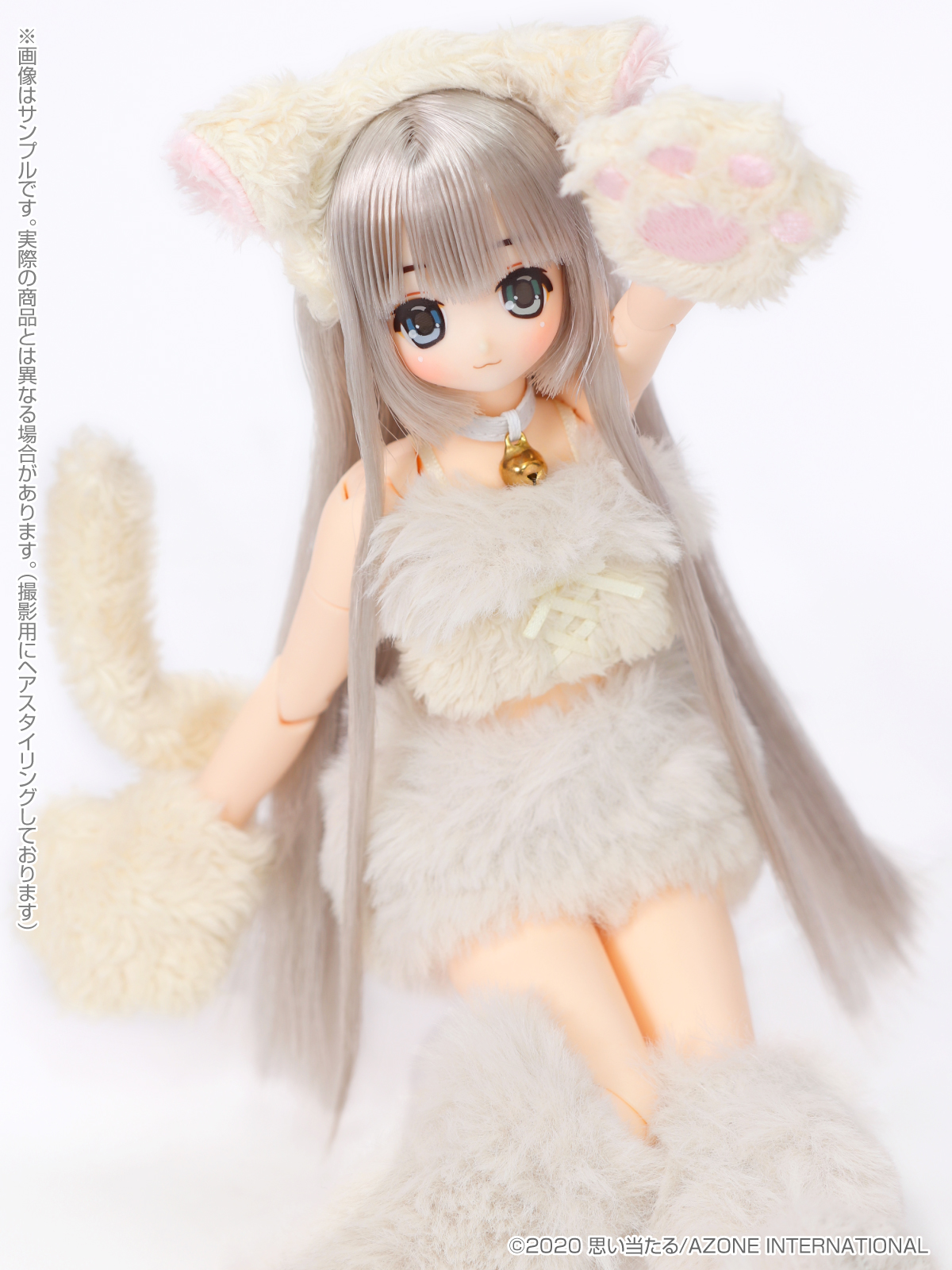 えっくすきゅーと ひだまりのどうぶつたち♪「ふわふわねこさん/ころん