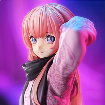 イラストレーターlack氏による完全描き下ろしイラストから、「巡音ルカ