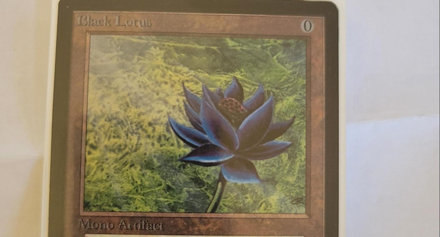 マジック：ザ・ギャザリング』の超高額カード「ブラックロータス」を令