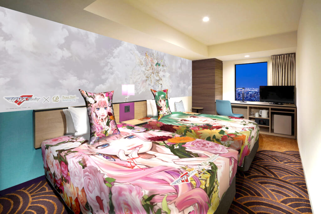 マクロスF』『マクロスΔ』のコラボ宿泊プランがサンシャインシティ