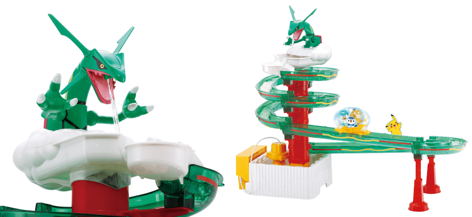 伝説のポケモン「レックウザ」まさかのそうめん流しマシンとなり6月1日