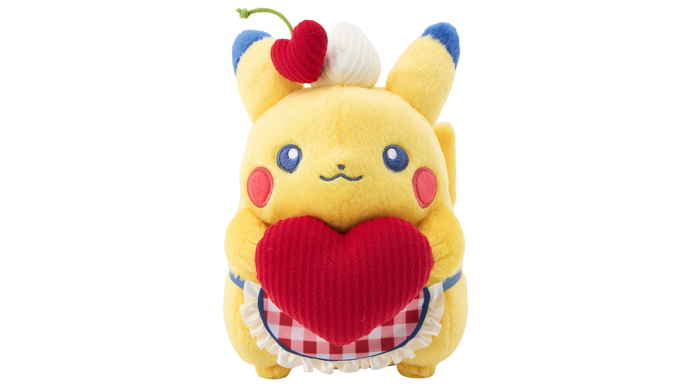 ポケモン』レトロ風なピカチュウがかわいいぬいぐるみが「PIKACHU