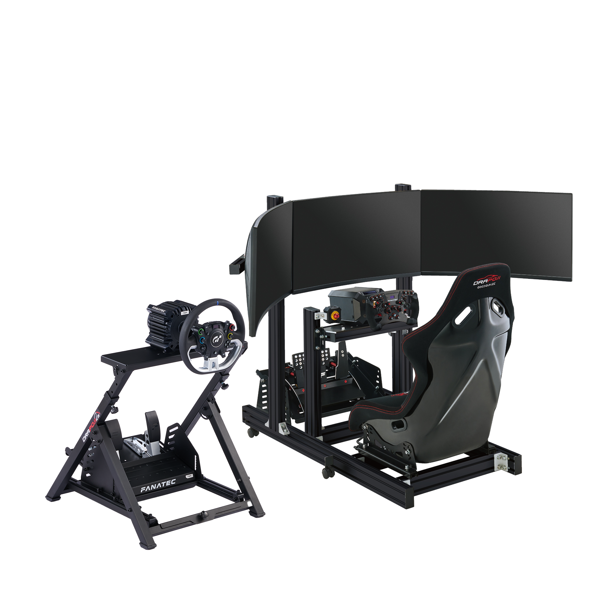 レーシングシミュレーター用コックピット「DRAPOJI Lite」8月1日から