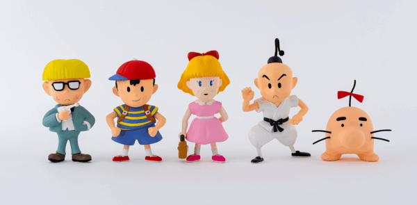 MOTHER2』からネス、ポーラ、ジェフ、プー、どせいさんの粘土