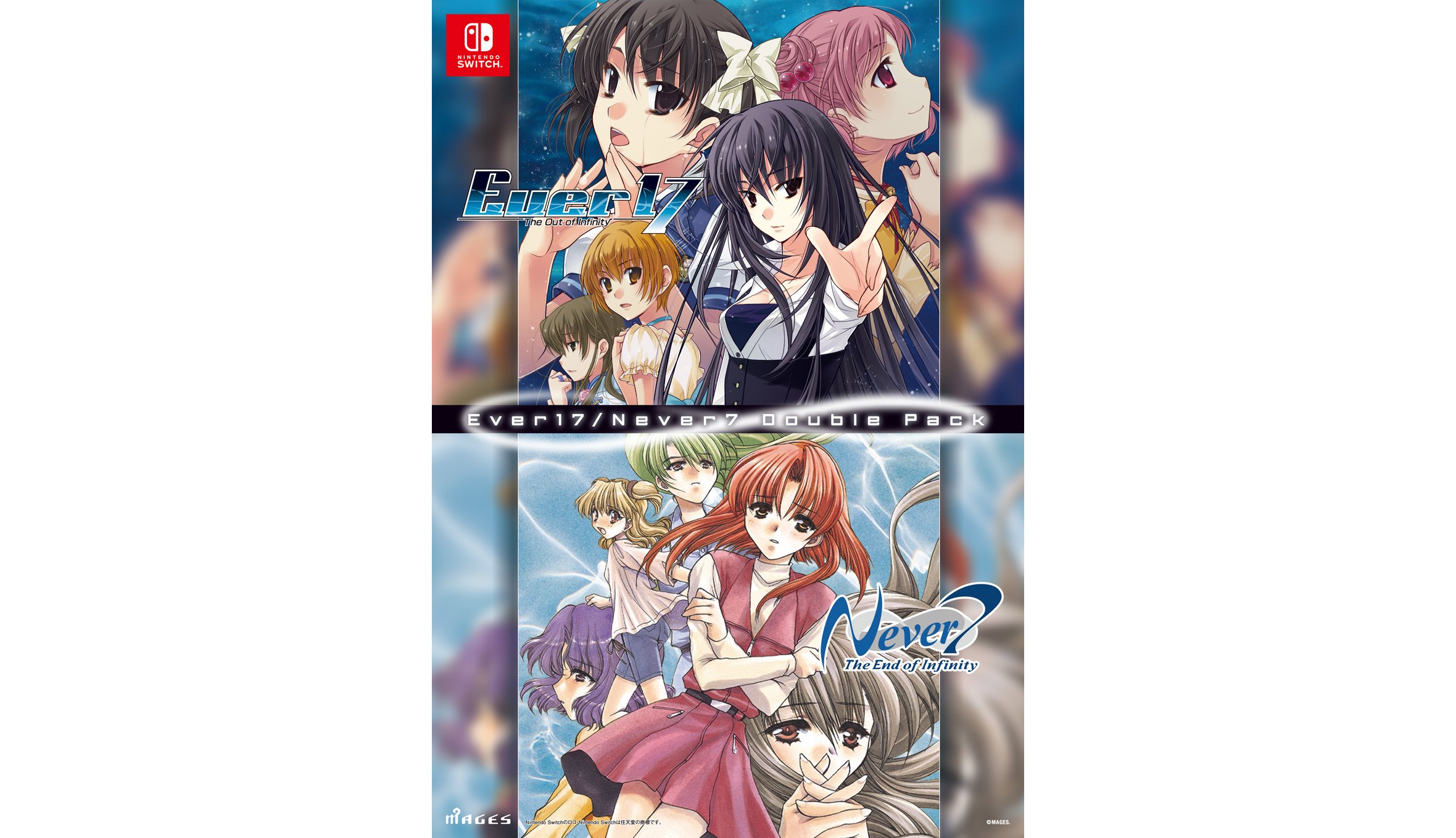 Ever17』と『Never7』のリマスター版が2025年3月6日に発売決定。SF