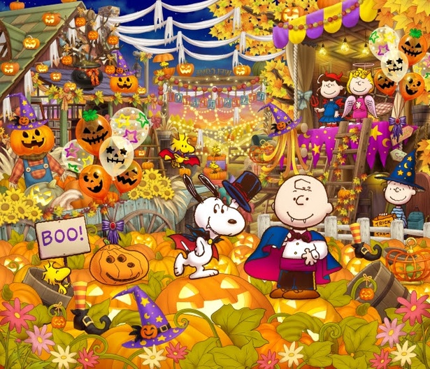 スヌーピーがテーマのアプリでハロウィンイベントを開催中！ | キャラ