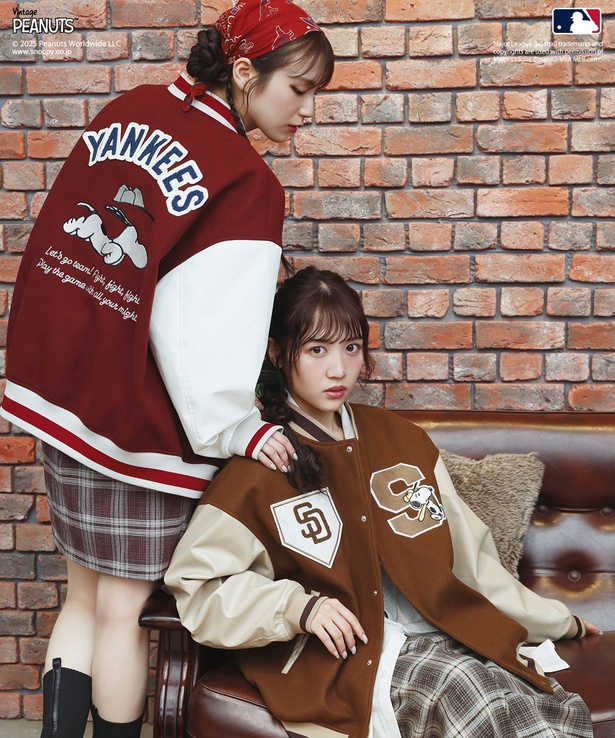 スヌーピーの初期アートやMLBコラボも！「DOUBLE NAME」×PEANUTS秋