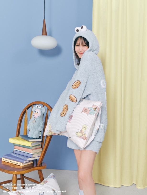 ジェラピケ×セサミストリートのコラボアイテム新作が発売！本田翼の