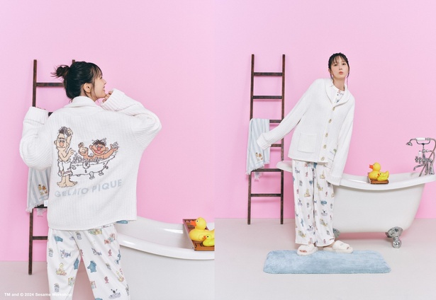 ジェラピケ×セサミストリートのコラボアイテム新作が発売！本田翼の
