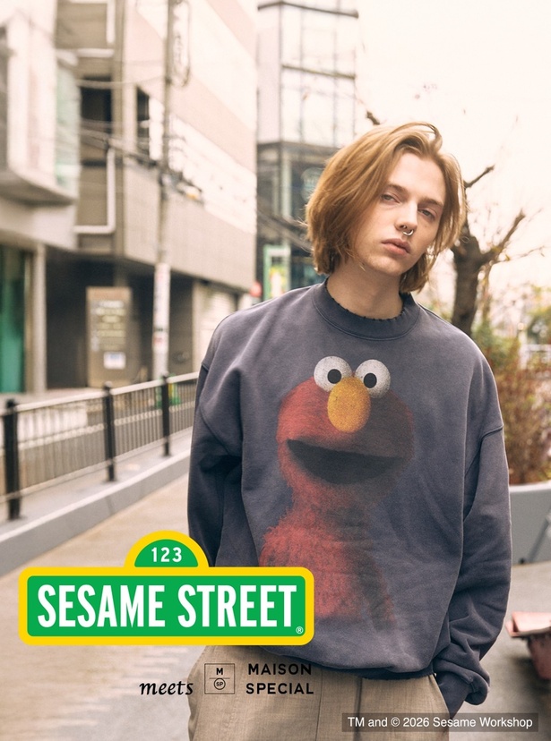 エルモ＆クッキーモンスターがハイファッションに！メゾンスペシャル