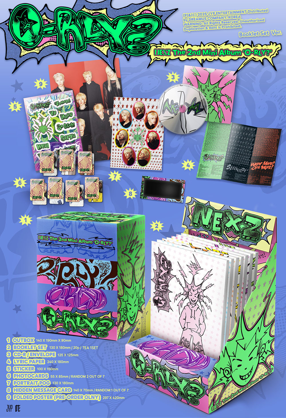 NEXZ The 2nd Mini Album『O-RLY?』特設サイト