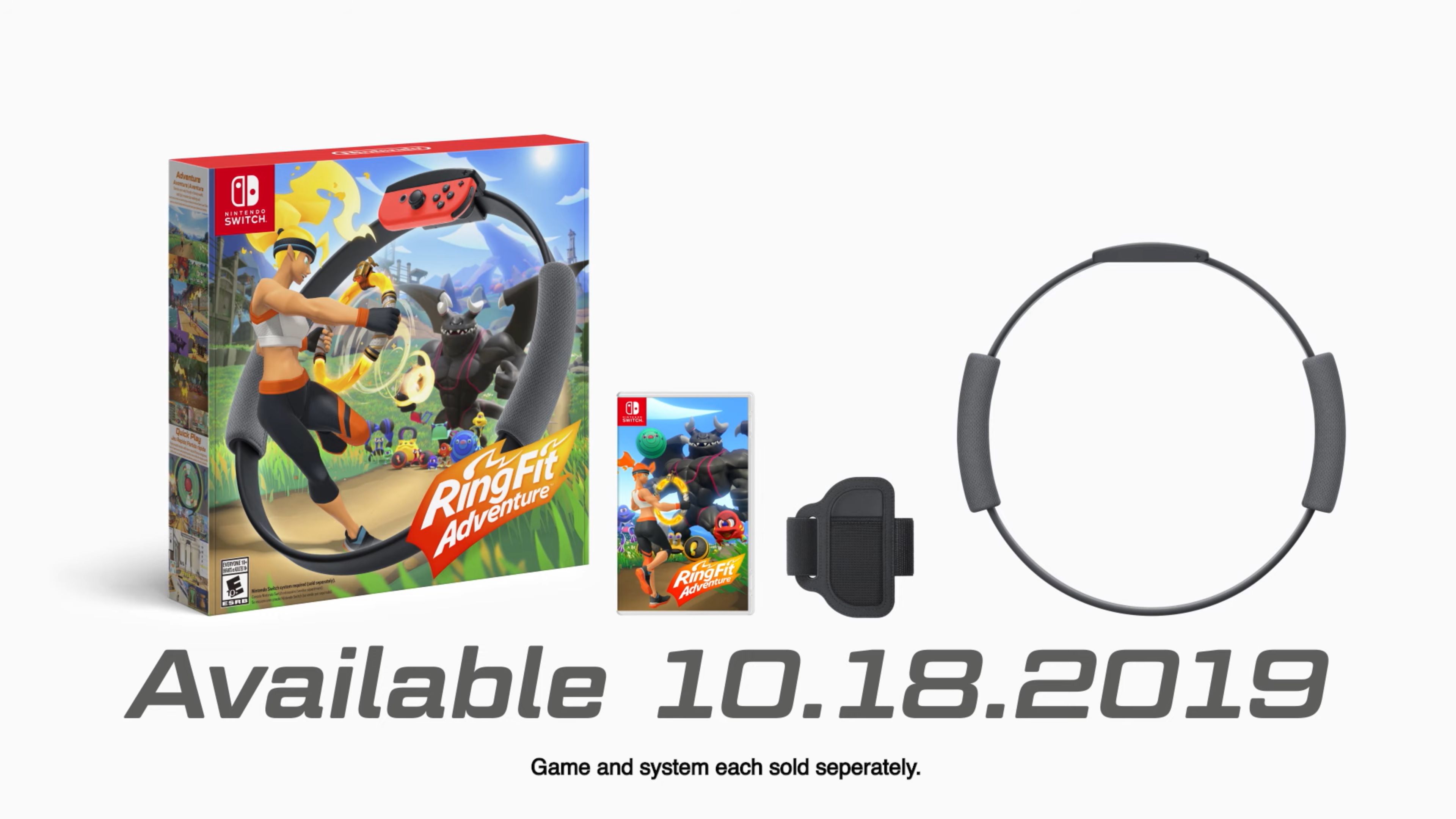 Nintendo reveals Ring Fit Adventure, launches October 18