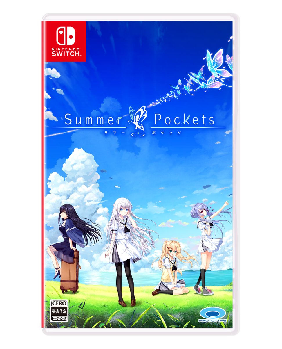 Summer Pockets Switch boxart