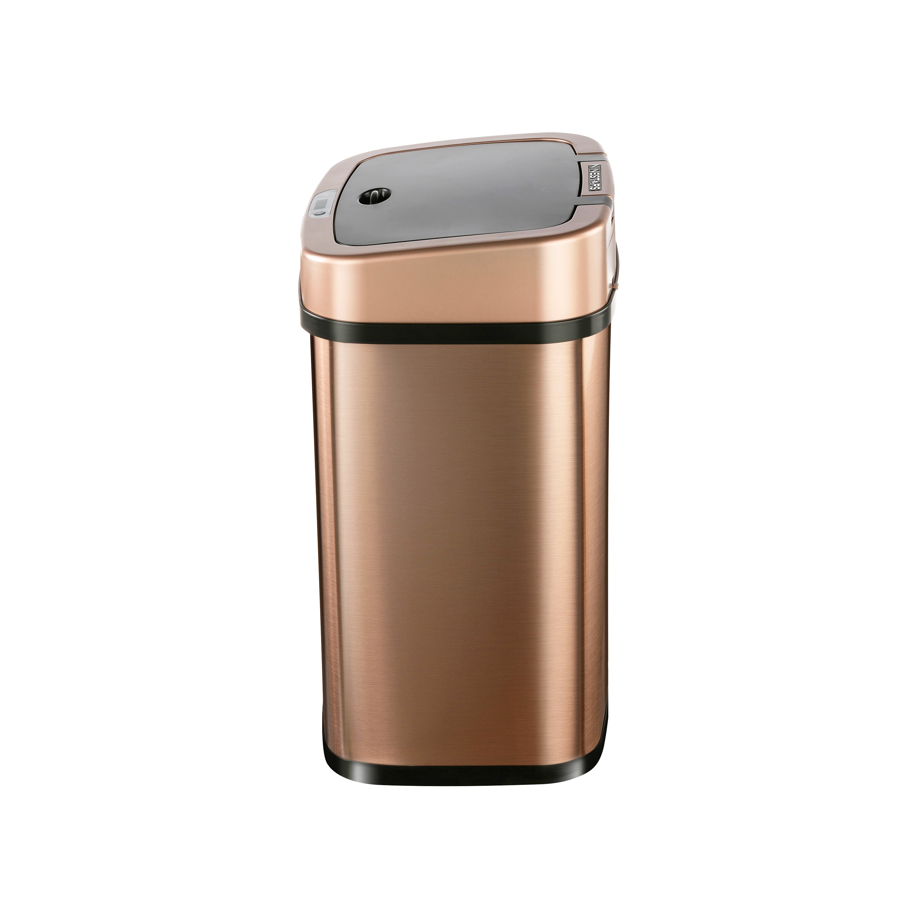 Rectangular Motion Sensor Trash Can 3.2 Gallon Stainless Steel