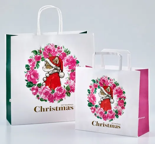ヒグチユウコと高島屋のクリスマスがコラボ。数量限定の紙袋や