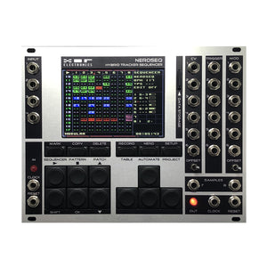 XOR Electronics NerdSEQ Black Eurorack Tracker + Sequencer